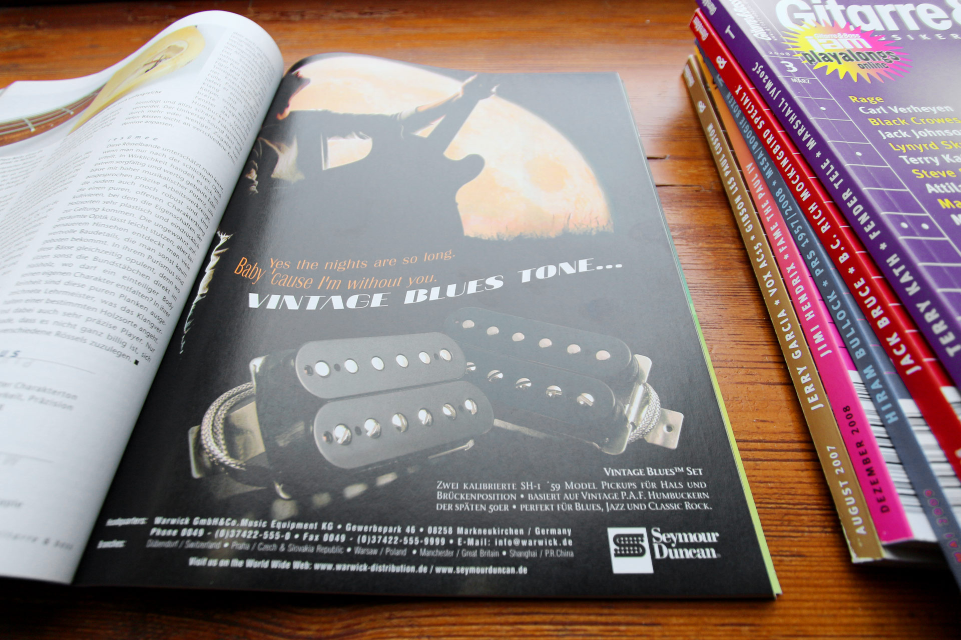 Seymour Duncan Advertisement